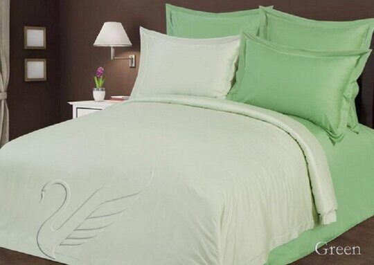 КПБ Бамбук 2,0 сп Goldtex-Коллекция Bamboo! Green
