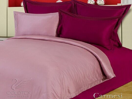 КПБ Бамбук 2,0 сп Goldtex-Коллекция Bamboo! Carmesi